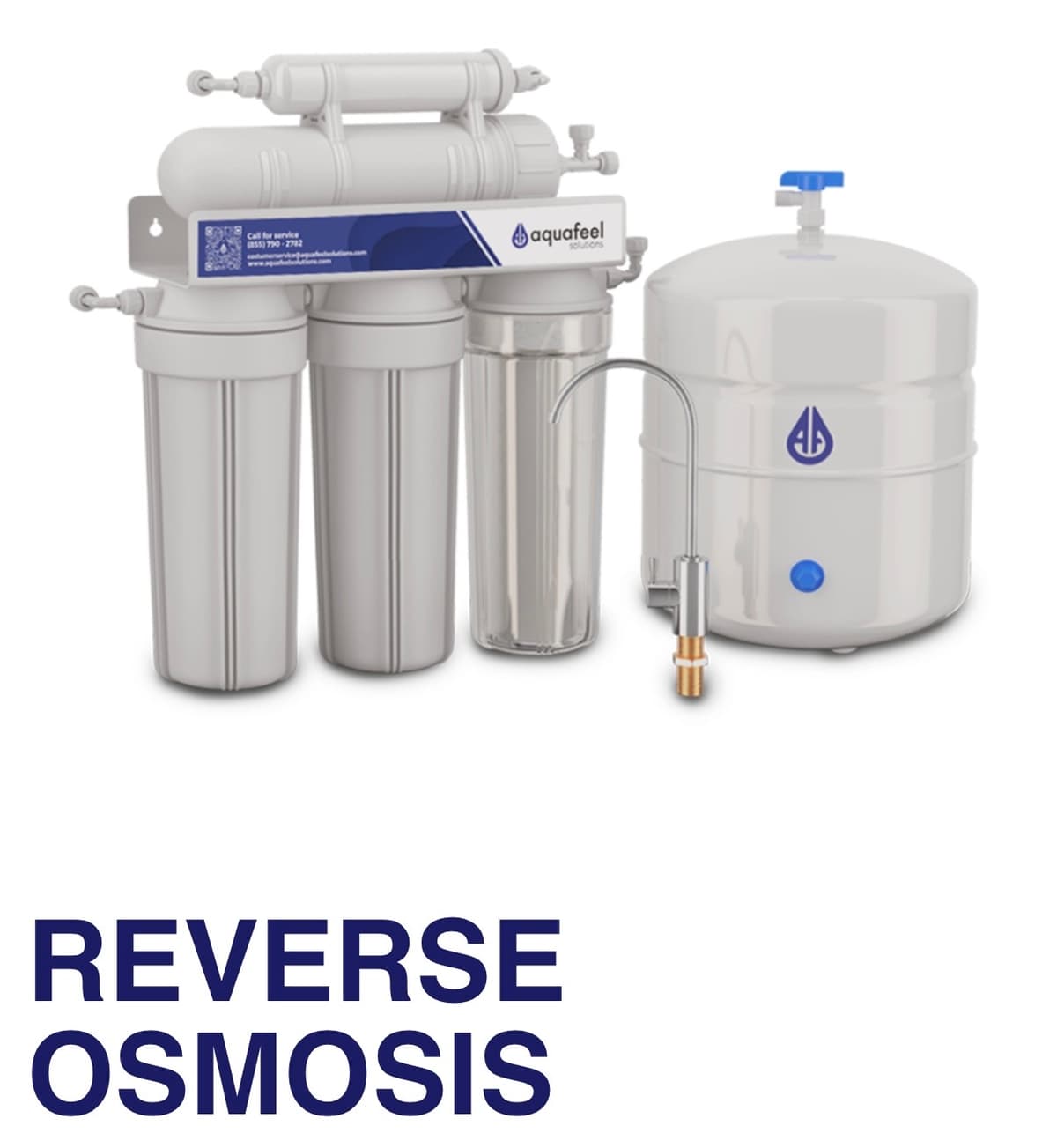 Reverse Osmosis Under-Sink Setup