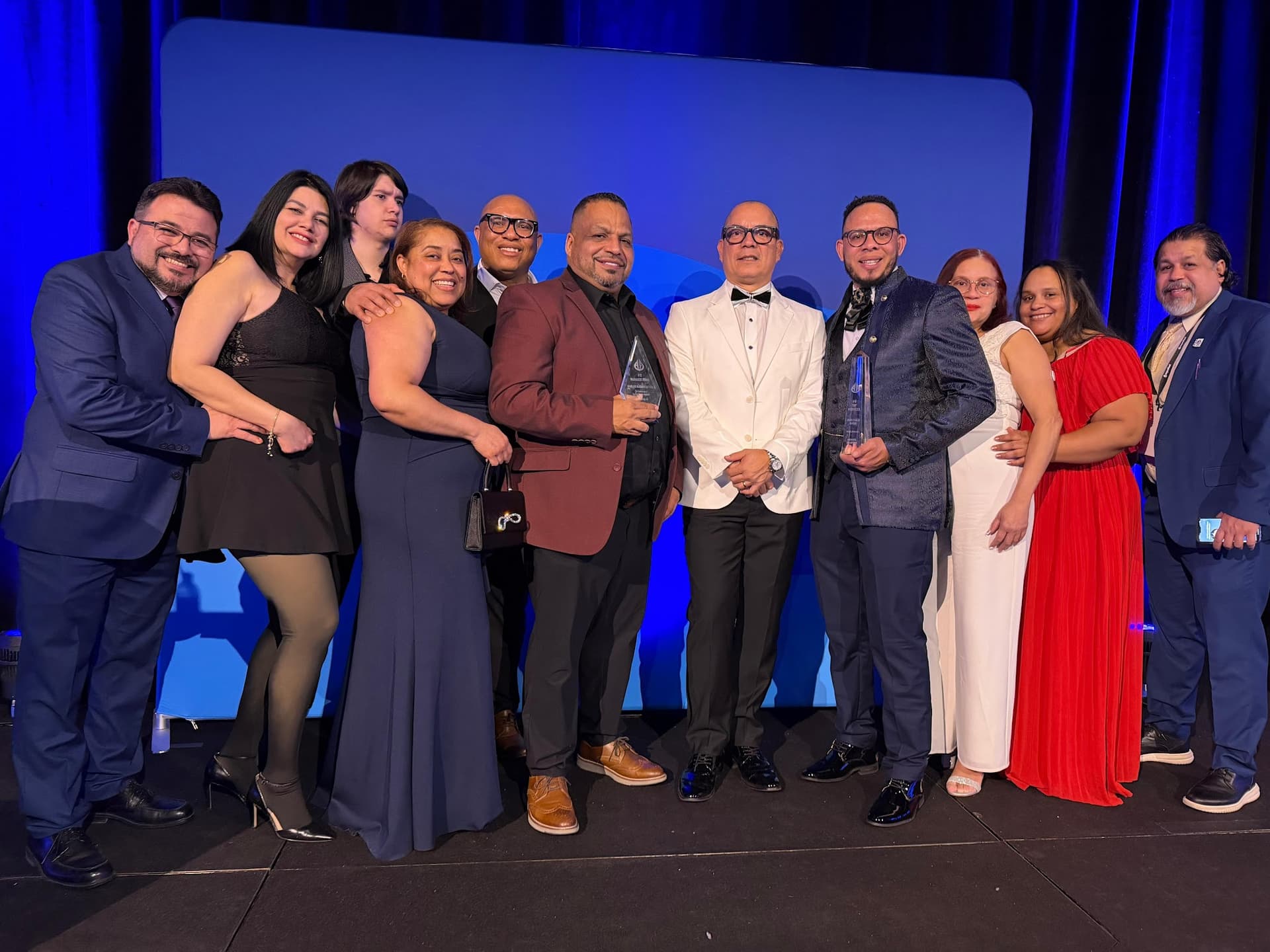 Our team celebrating another year of industry recognition