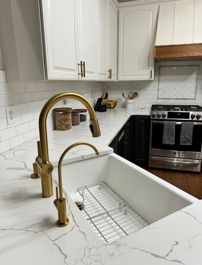 Kitchen Results, Dedicated RO Tap