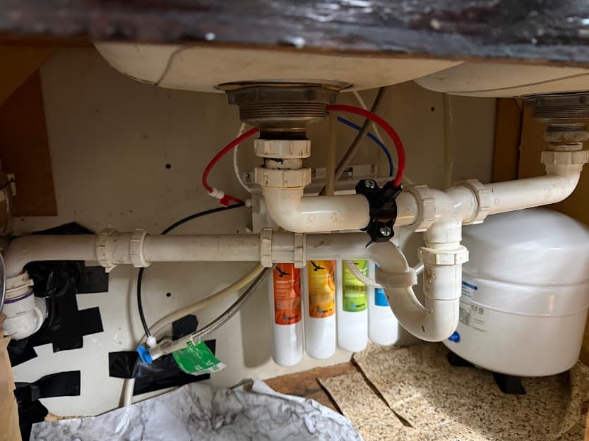 Under-Sink RO, Before